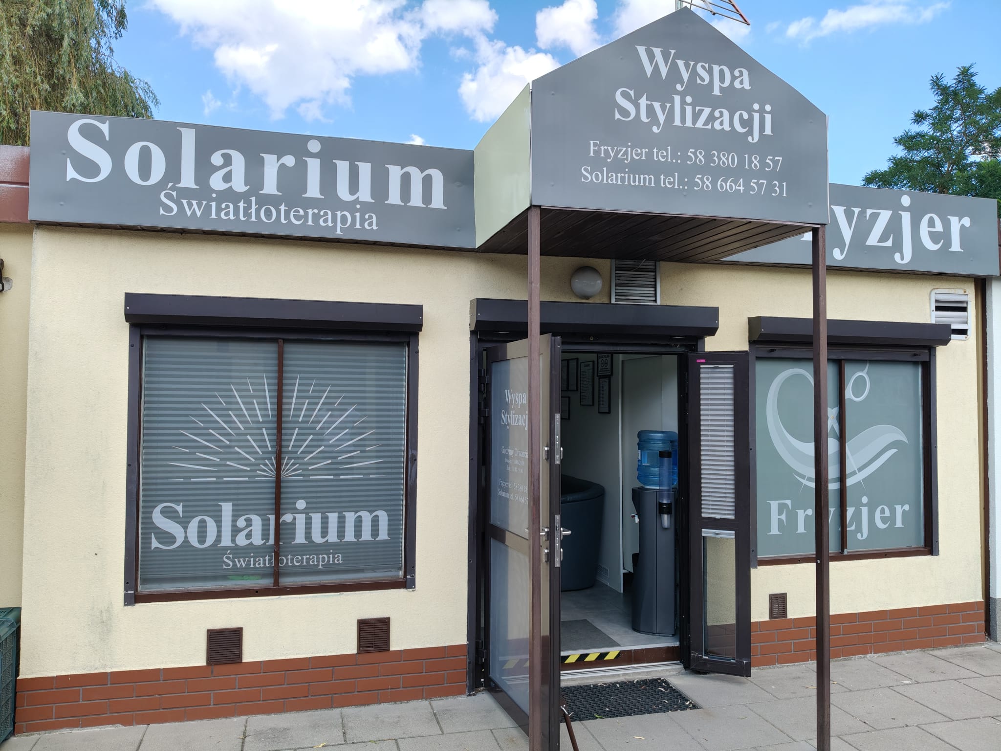 Zespół salonu Wyspa Stylizacji